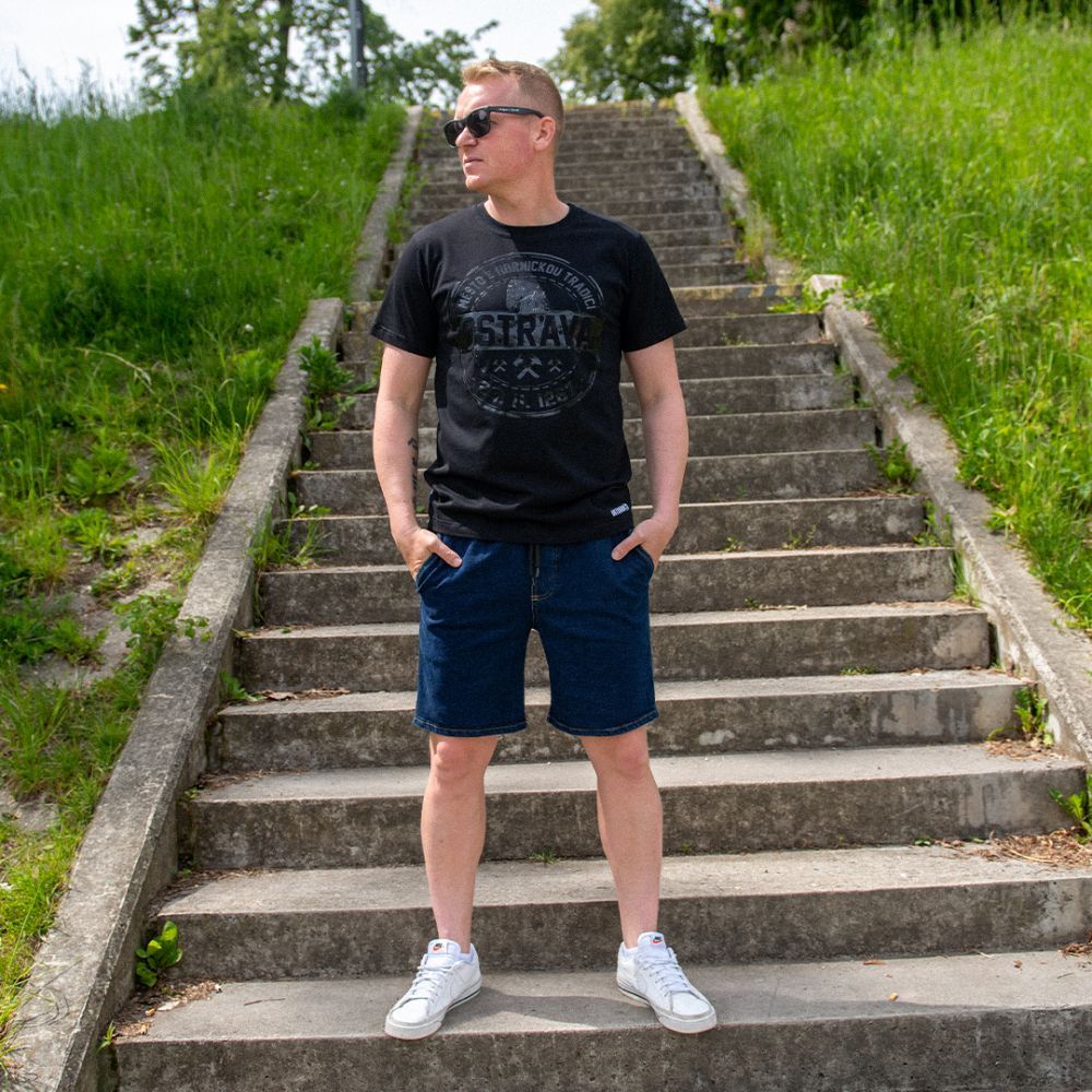 Jeansové kraťasy - 