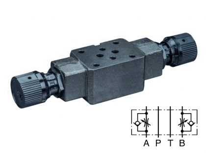 Ventil škrticí MSW-01-Y-70, Cetop 3