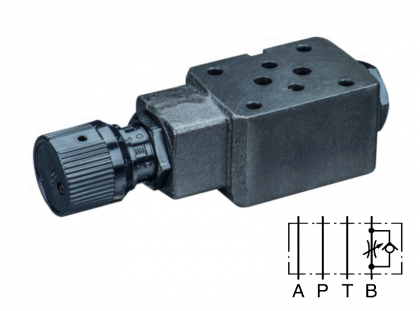 Ventil škrticí MSB-01-X-50, Cetop 3