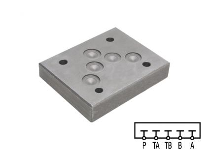 Deska záslepná DC-05, Cetop 5