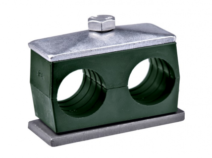 Držák trubky navařovací - dvojitý SP 325/25 PP-GD-AS