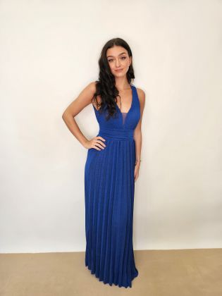 Amalfi dlouhé šaty blue