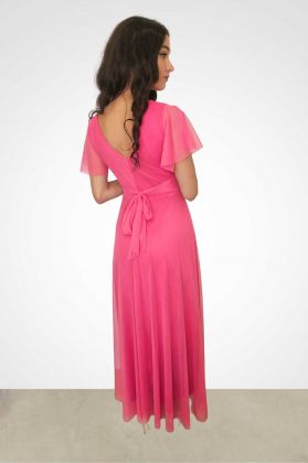 Milano dlouhé šaty pink