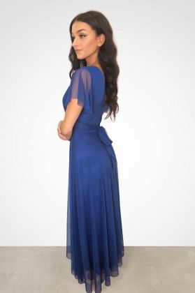 Milano dlouhé šaty royal blue