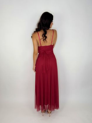 Puglia šaty poppy red