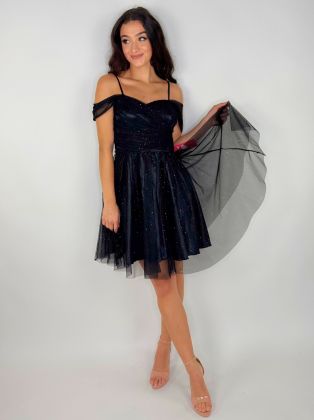 Sicily krátké šaty black