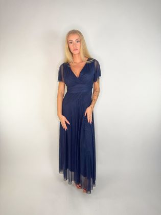 Ferrara šaty třpyt dark blue
