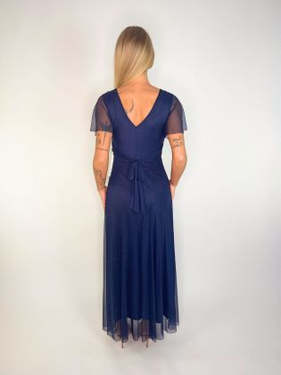 Ferrara šaty třpyt dark blue