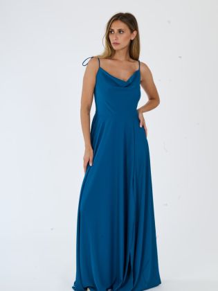 Roma šaty s rozparkem peacock