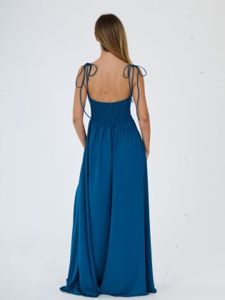 Roma šaty s rozparkem peacock