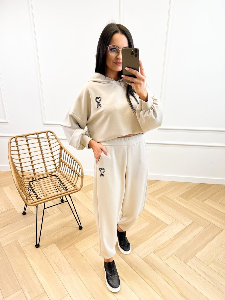 Siena tepláková souprava  beige